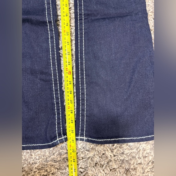 BNWT True Religion Dark Indigo Flare Jeans - Picture 6 of 11